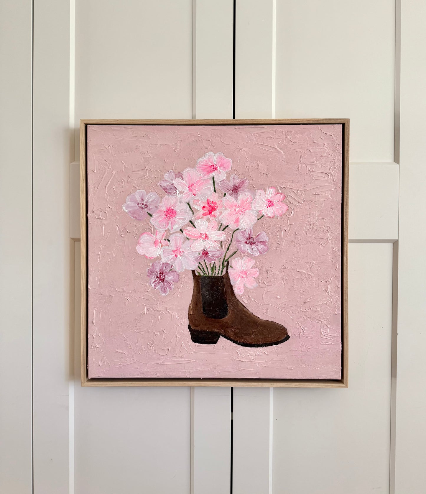 A bloomin’ boot-full
