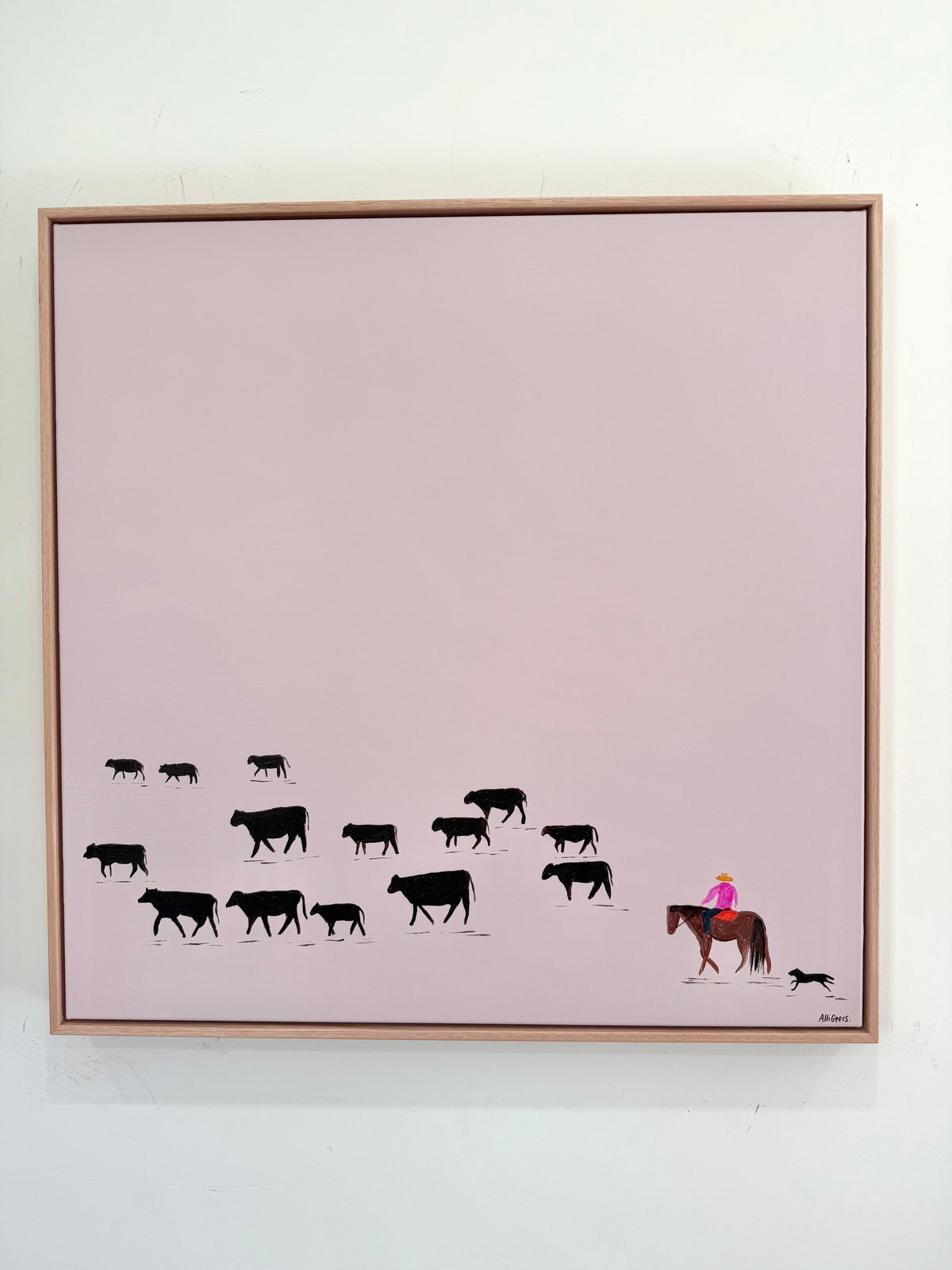 Herd around town