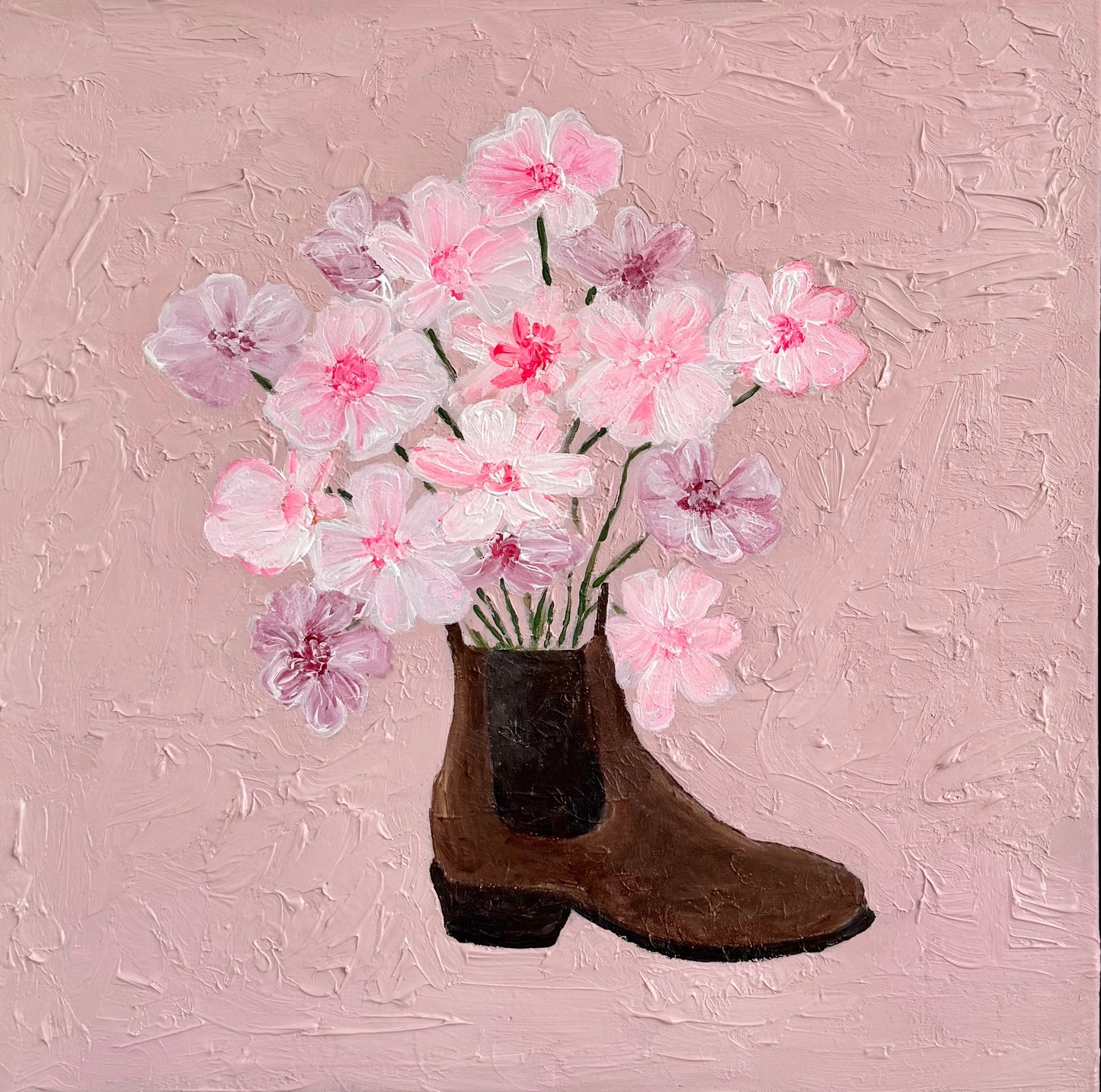 A bloomin’ boot-full