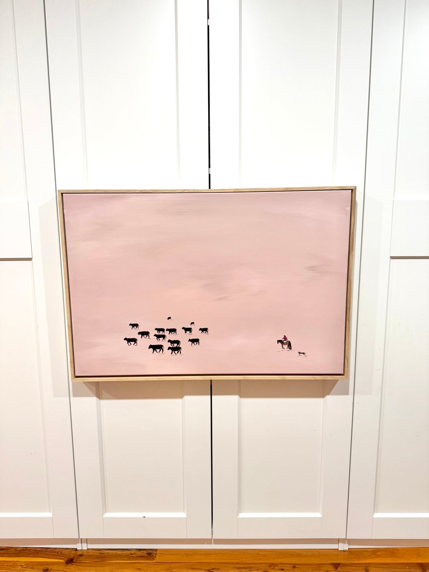 Saddle up and herd it