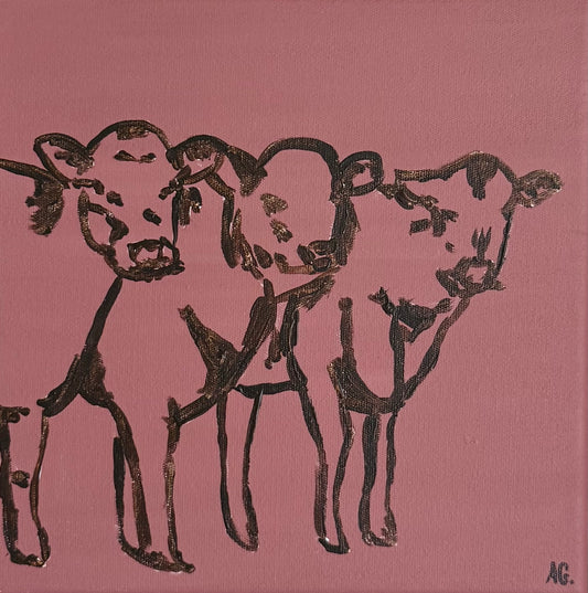 Three cows