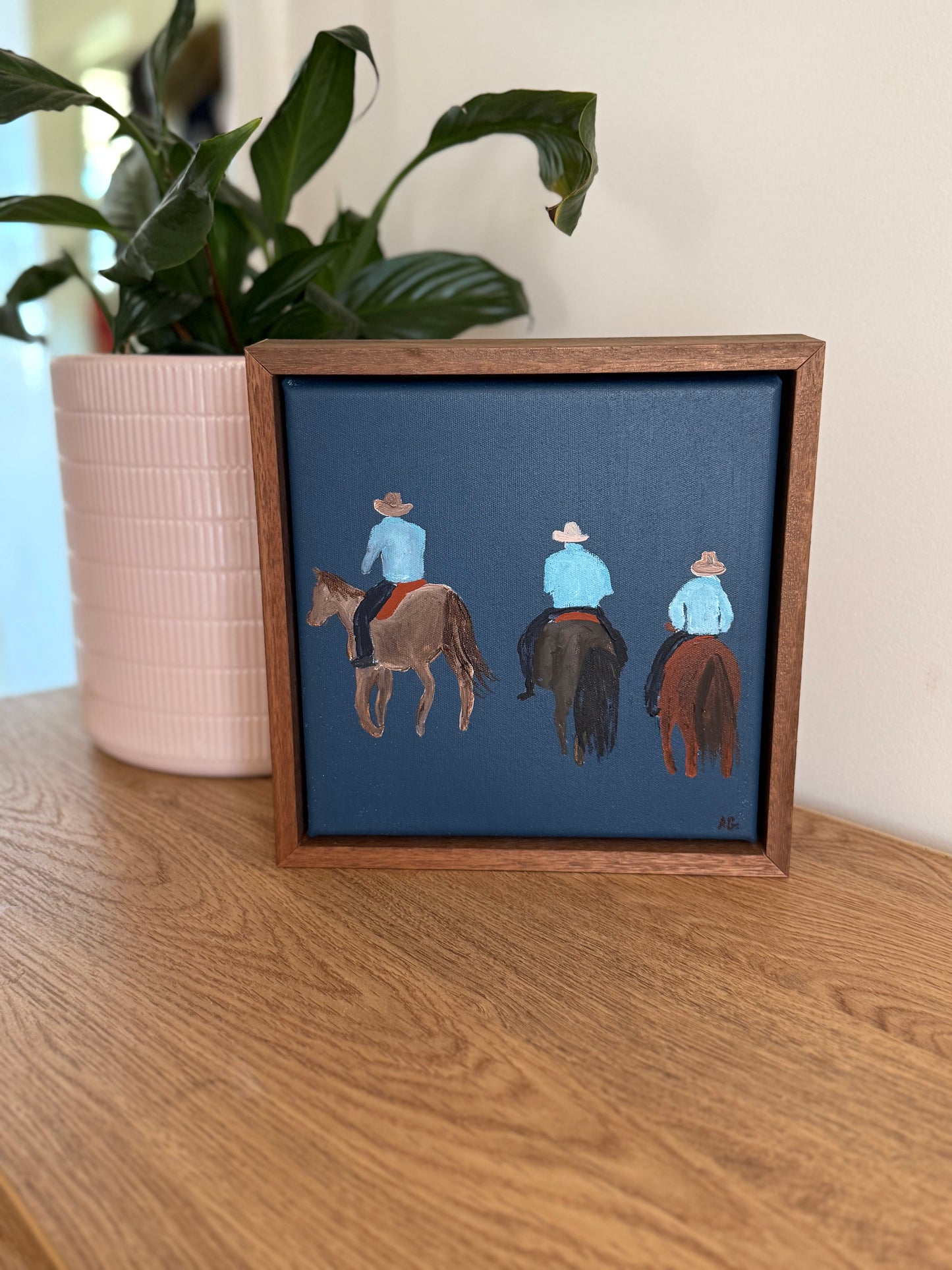 Three cowboys