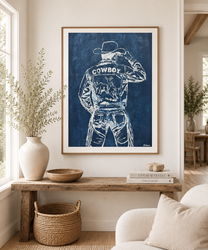 Just another sketchy cowboy - PRINT