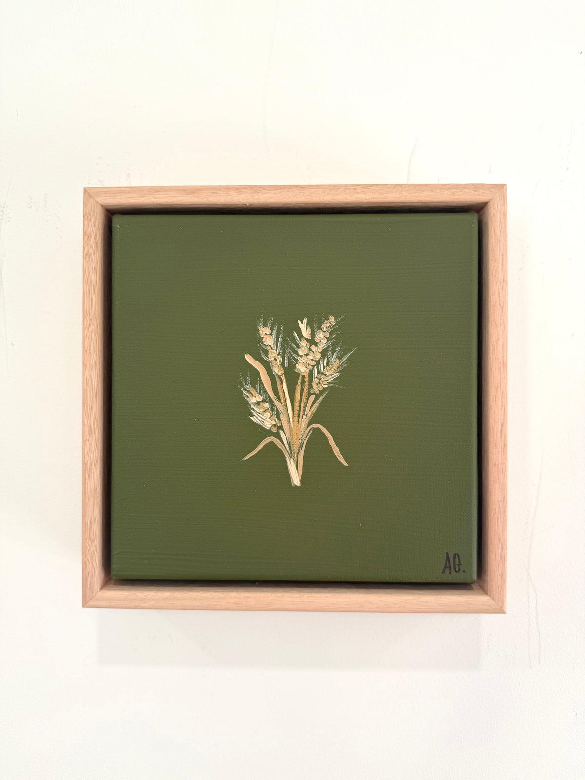 Olive and wheat