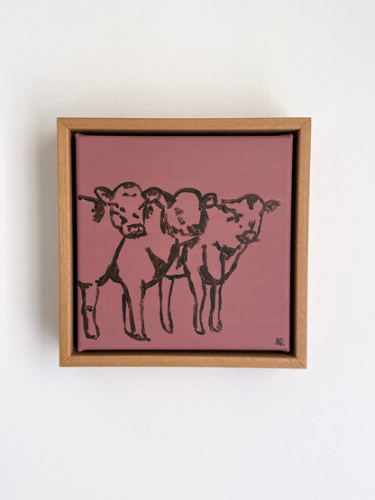 Three cows