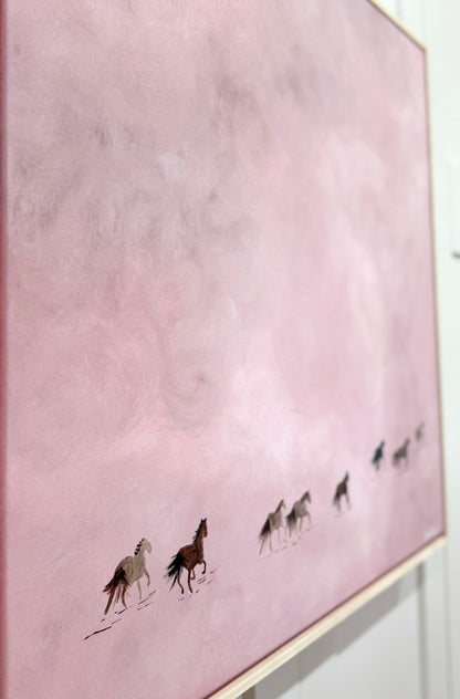 Gallop, gallop, gone