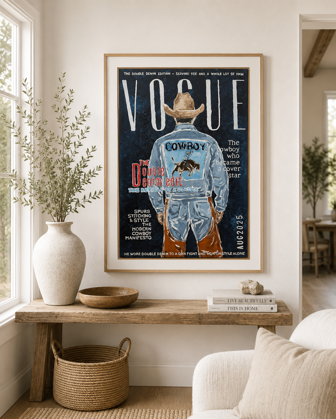 The double denim edition - PRINT