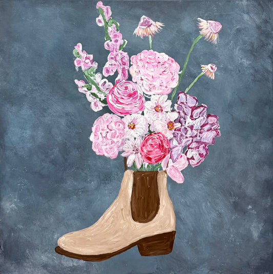 Boot scootin’ bouquet