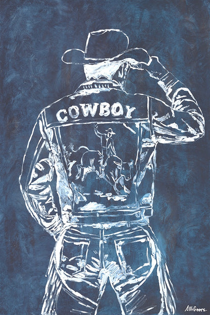 Just another sketchy cowboy - PRINT