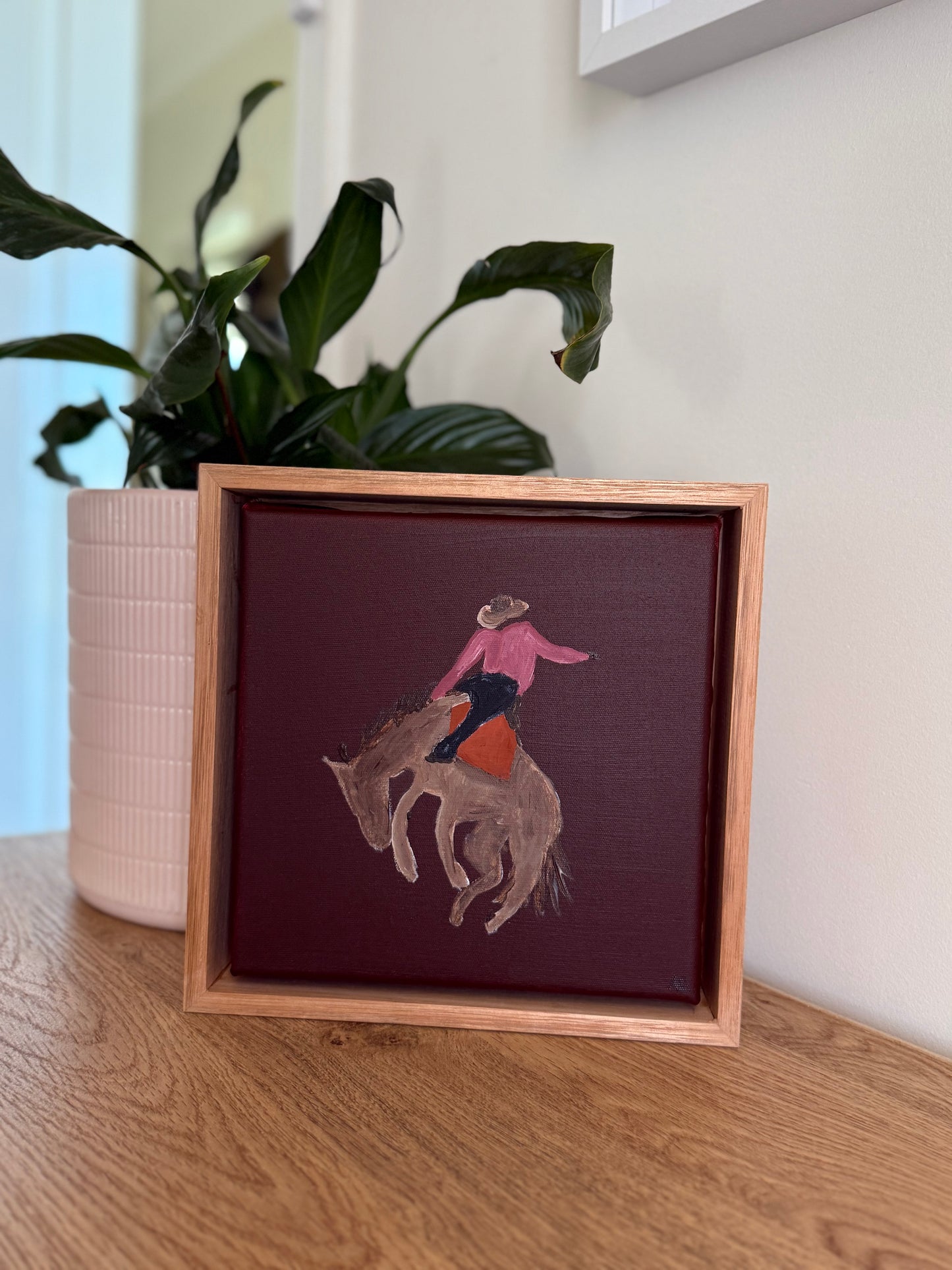Cowboy in a pink shirt 2