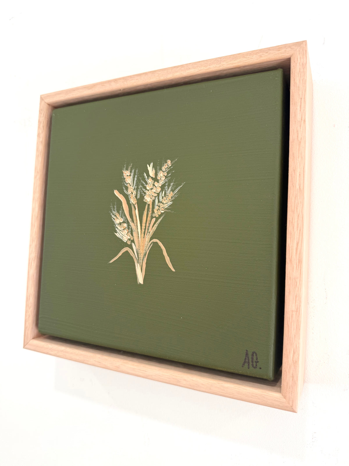 Olive and wheat