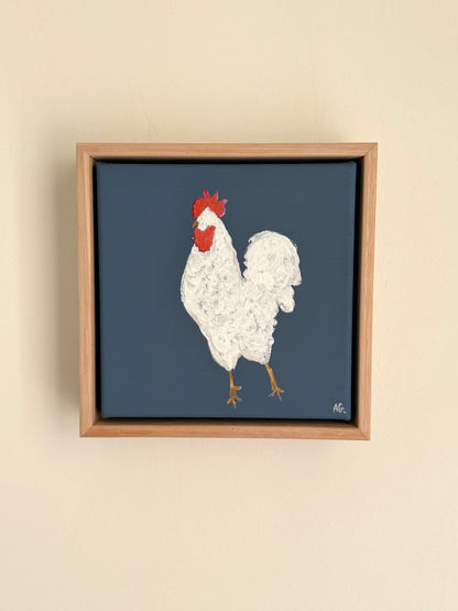 Blue rooster