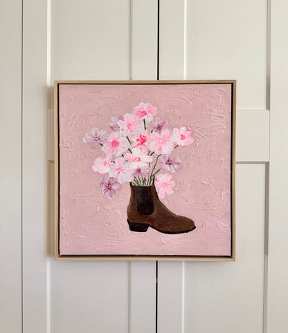A bloomin’ boot-full