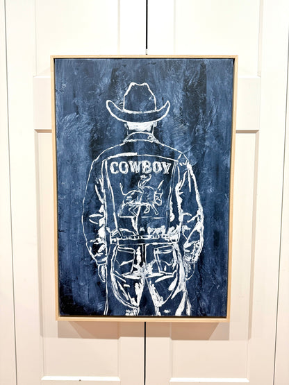 One sketchy cowboy