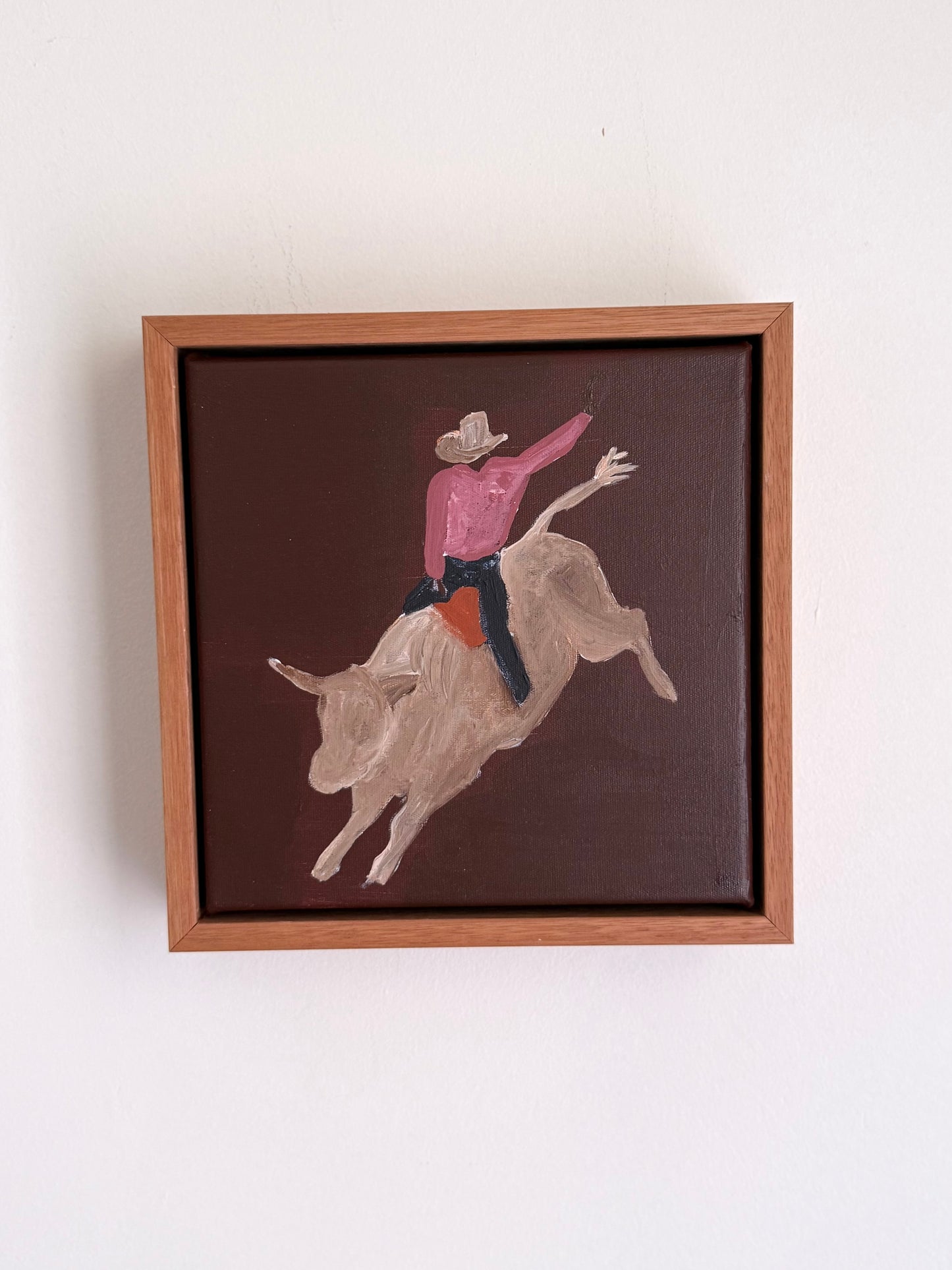Cowboy in a pink shirt 4