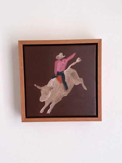 Cowboy in a pink shirt 4