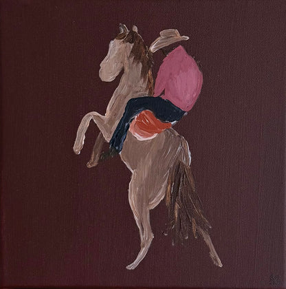 Cowboy in a pink shirt 3