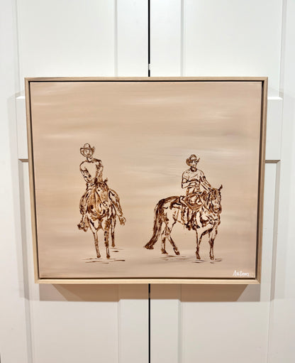 Post in the saddle