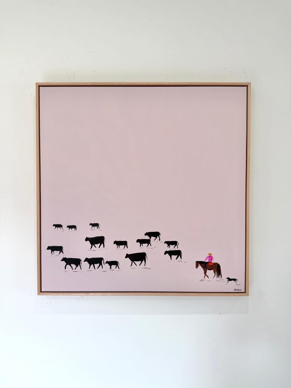 Herd around town
