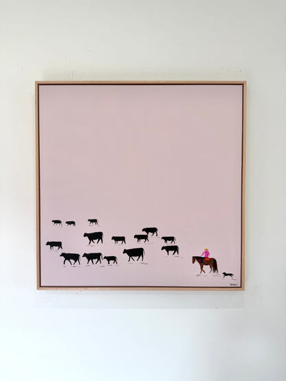 Herd around town