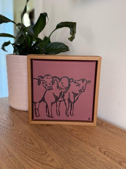 Three cows