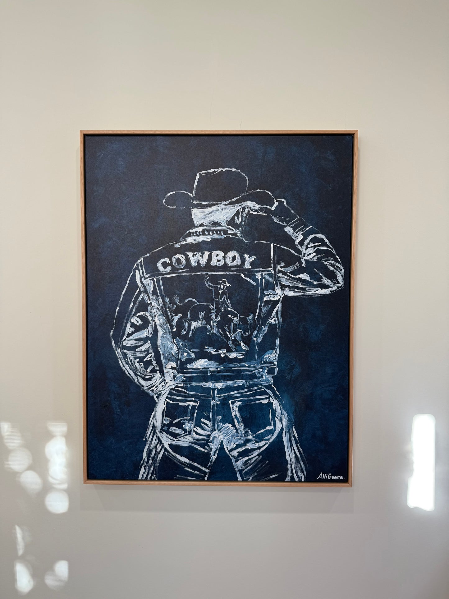 Just another sketchy cowboy - PRINT