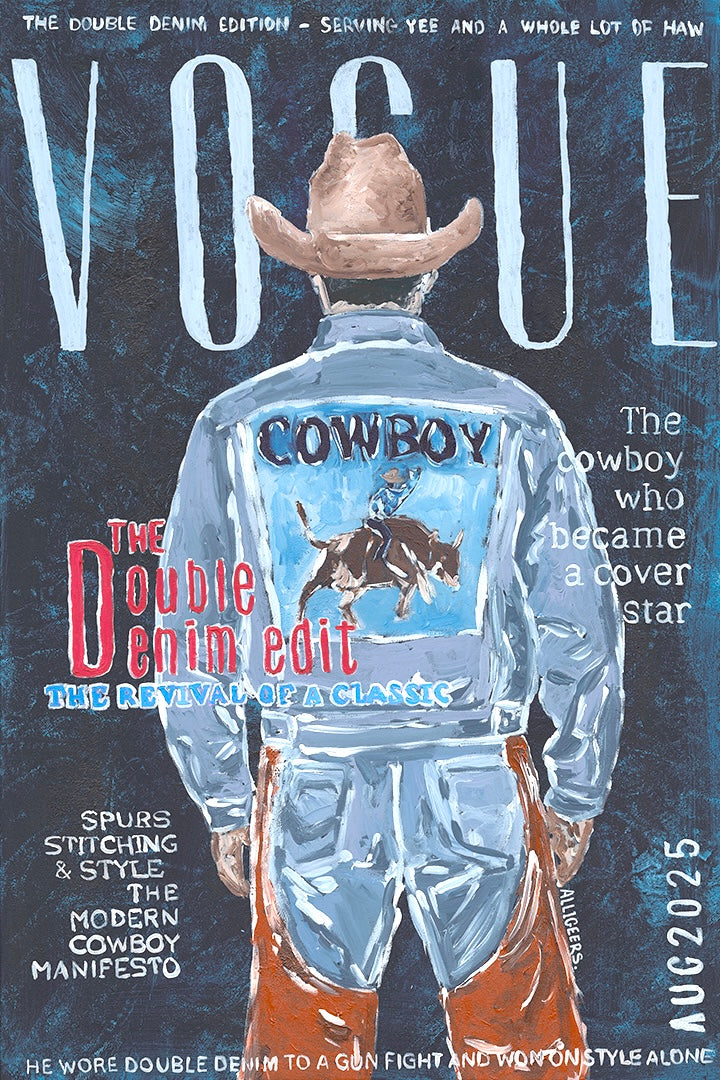 The double denim edition - PRINT