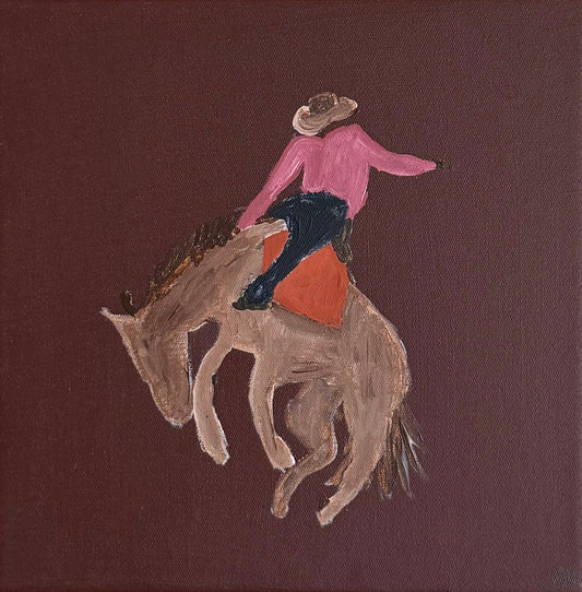 Cowboy in a pink shirt 2