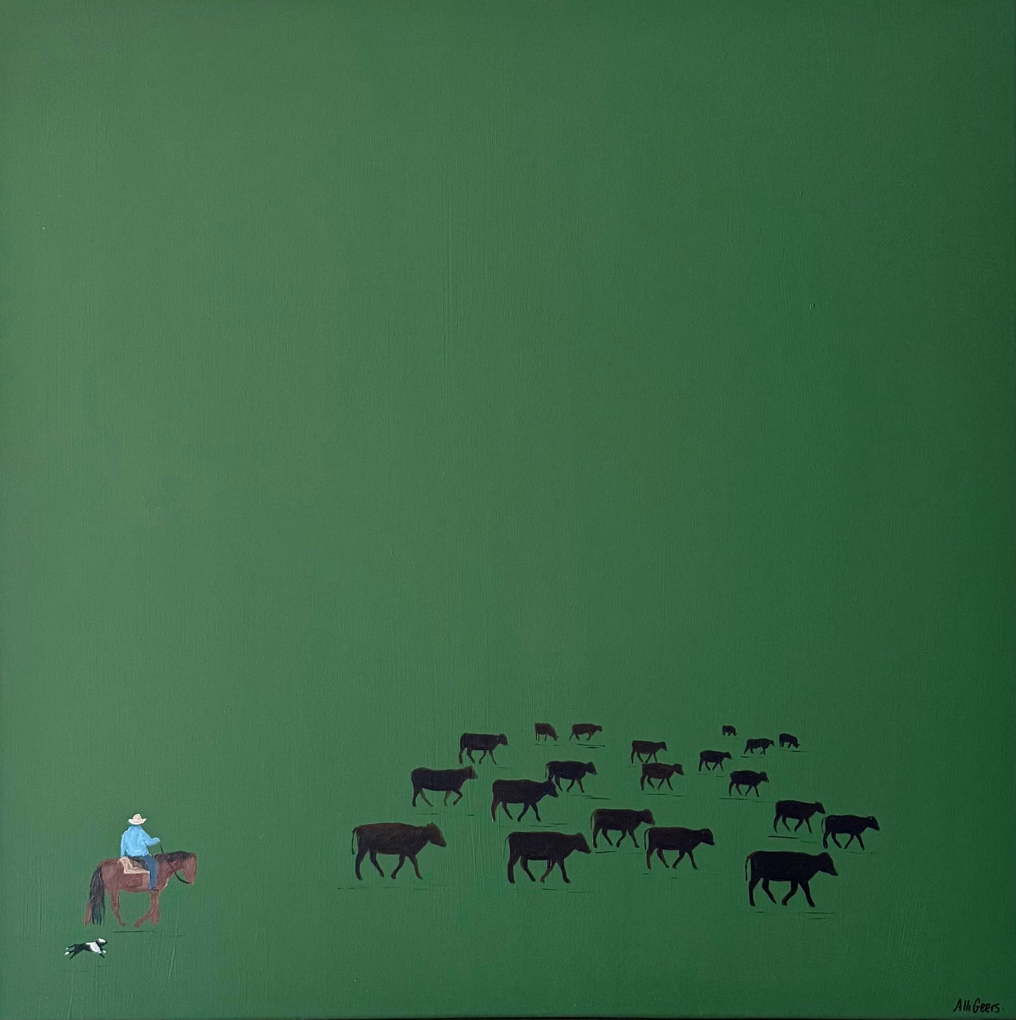 Open plan pasture