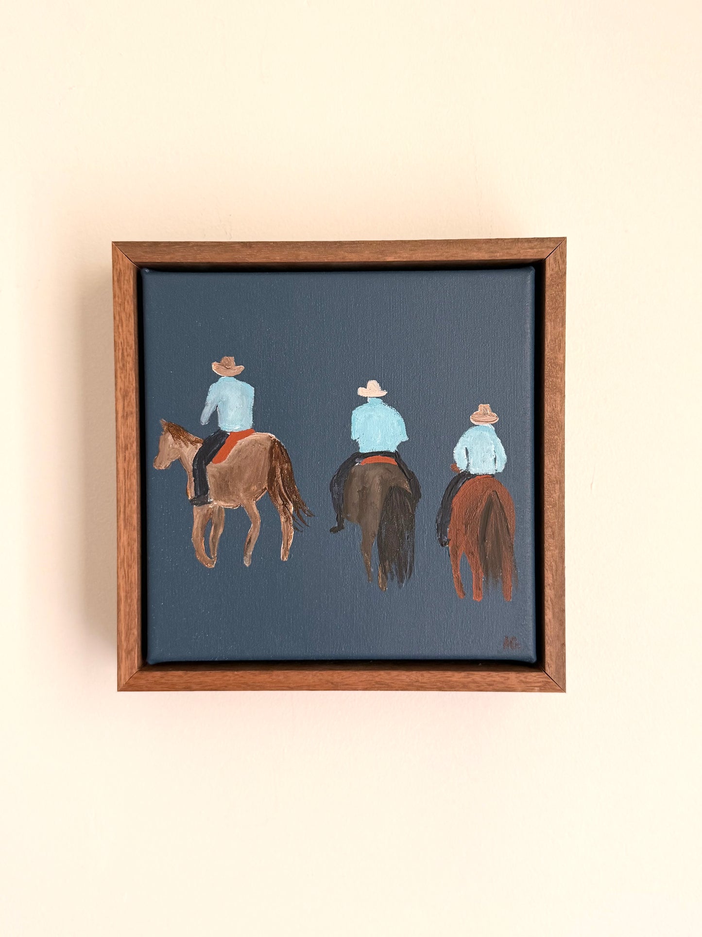 Three cowboys