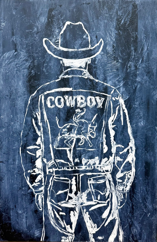 One sketchy cowboy