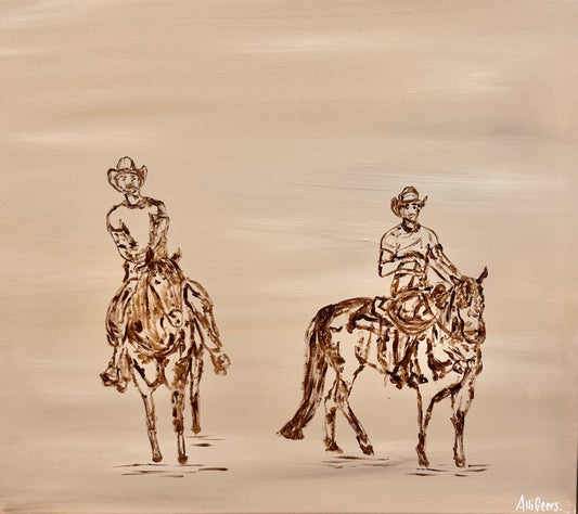 Post in the saddle