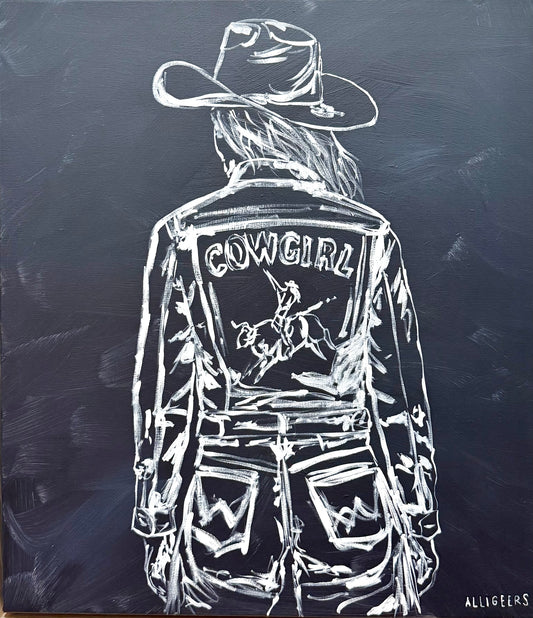 One sketchy cowgirl