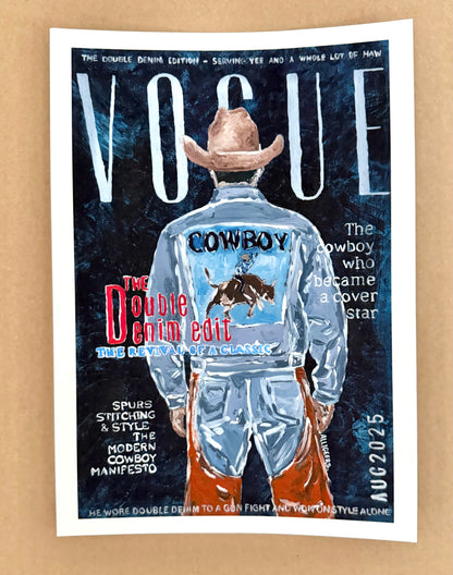The double denim edition - PRINT