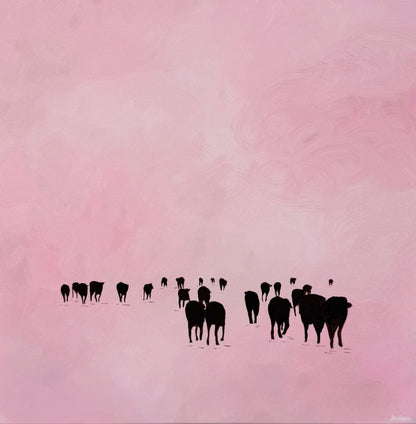 No bull, just blush