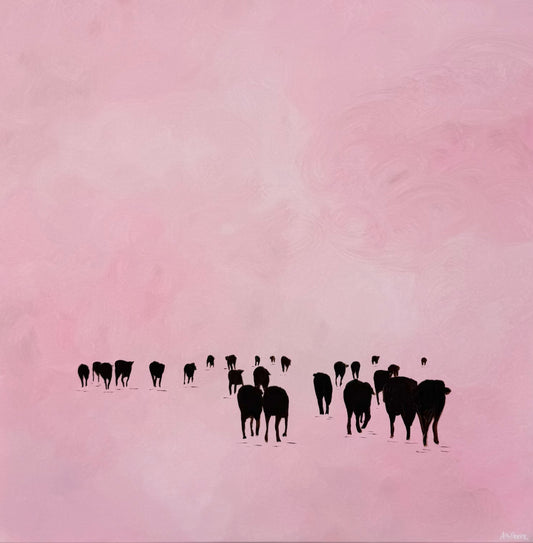 No bull, just blush