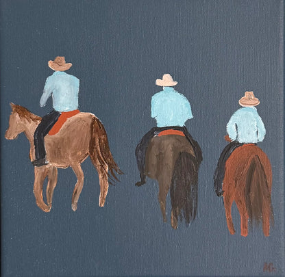Three cowboys