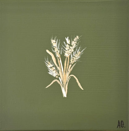 Olive and wheat